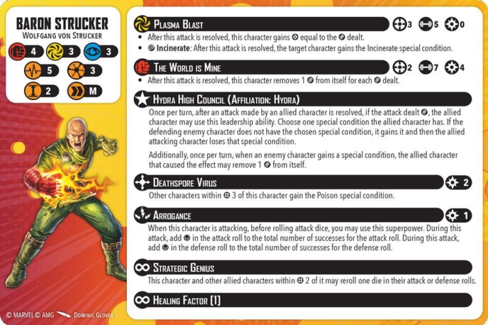 Baron Strucker injured