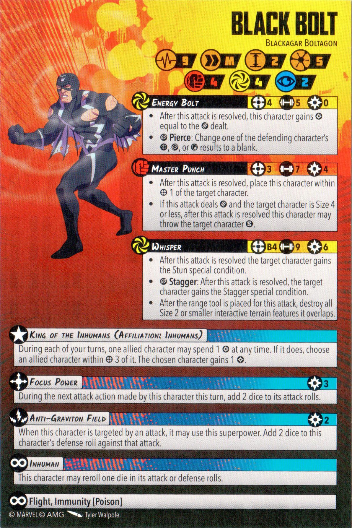 Black Bolt injured
