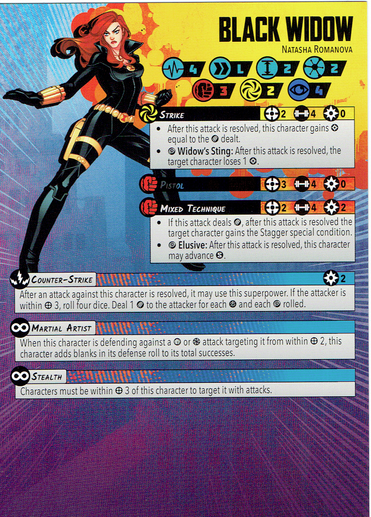 Black Widow healthy
