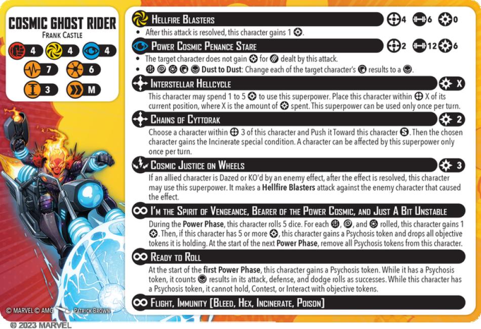 Cosmic Ghost Rider injured
