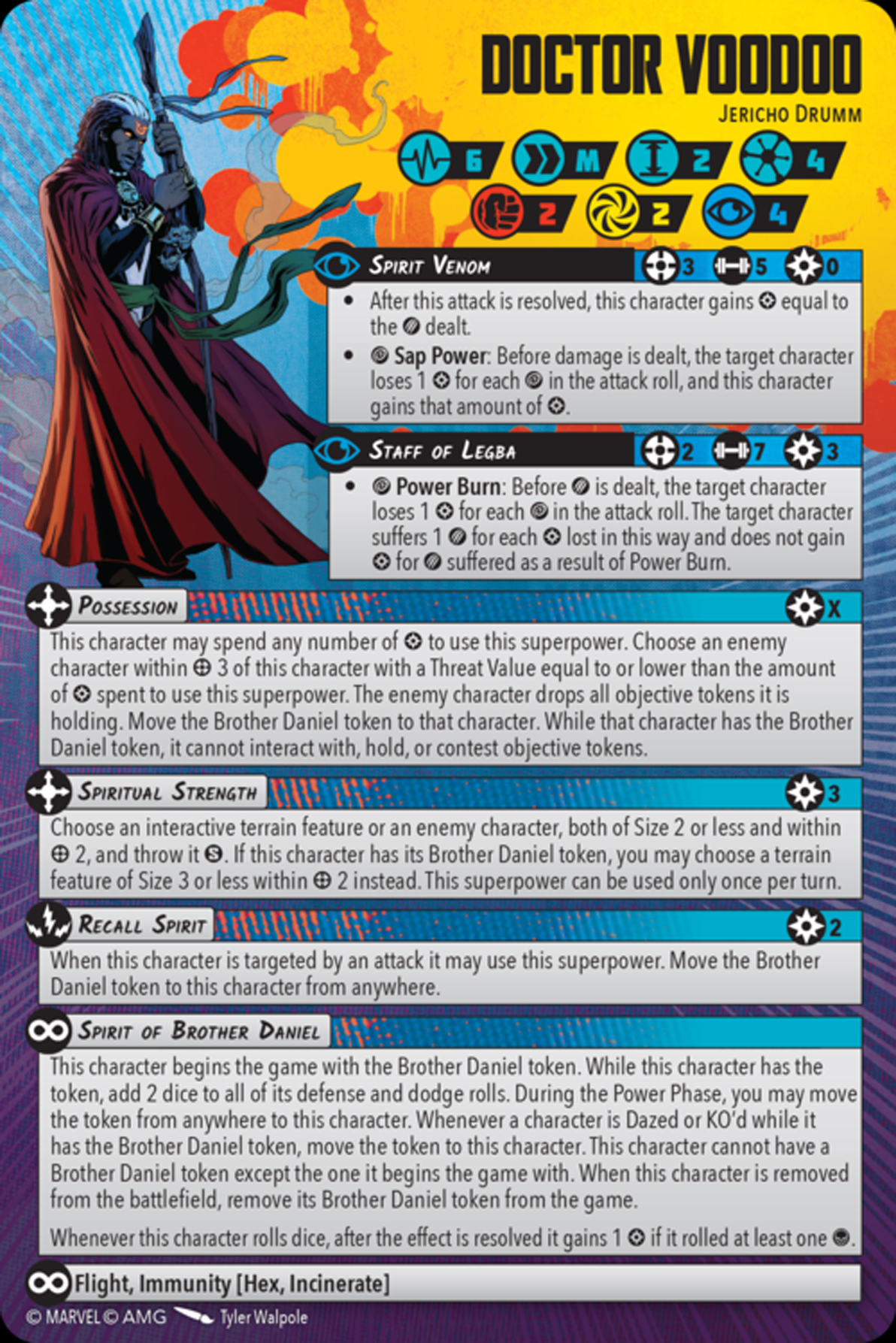Doctor Voodoo healthy