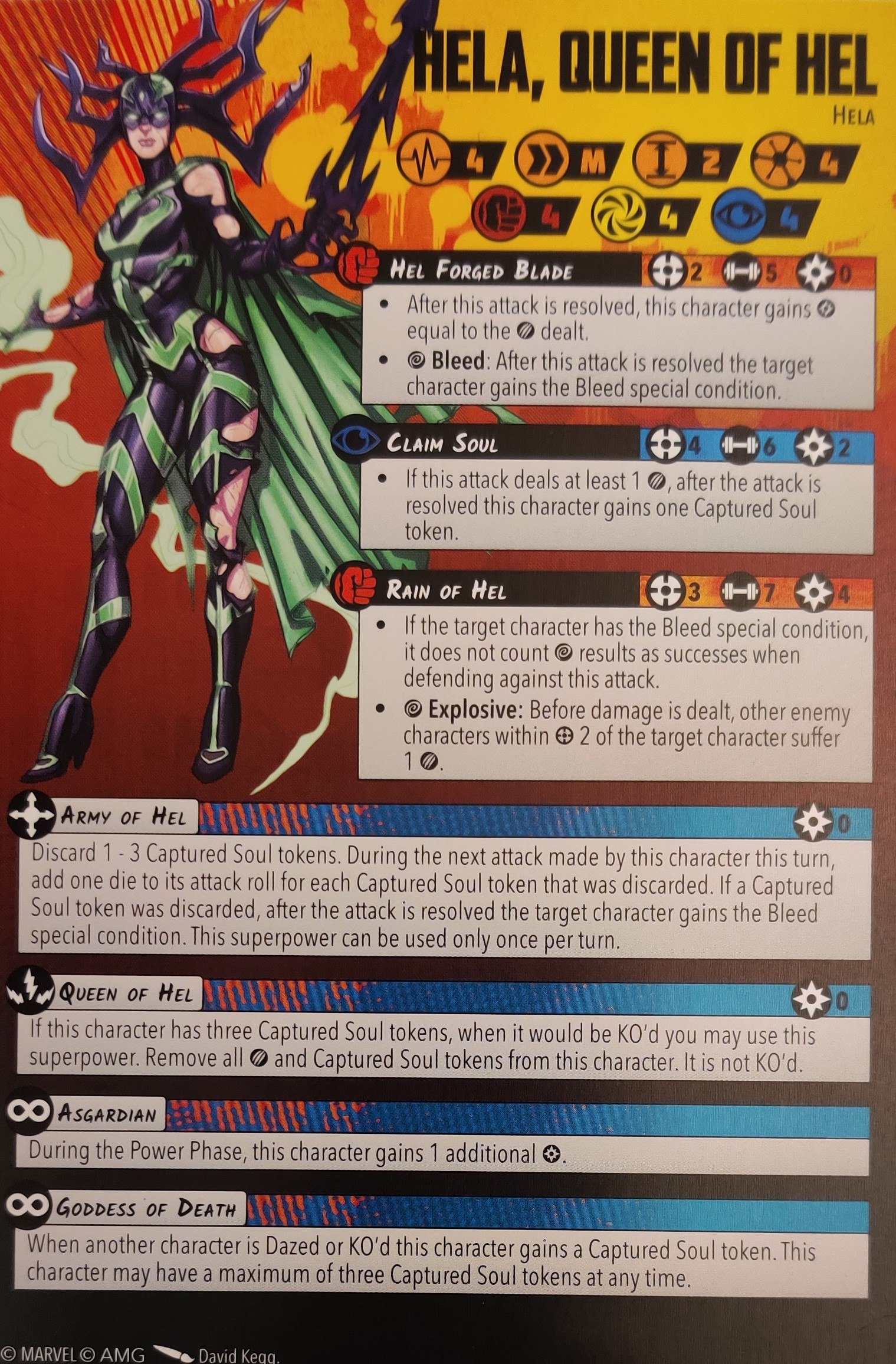 Hela, Queen of Hel injured