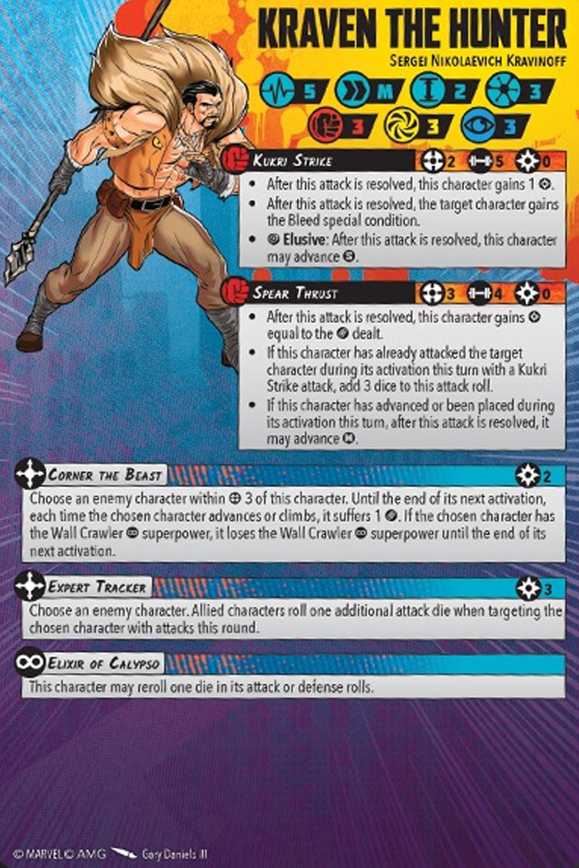 Kraven the Hunter healthy