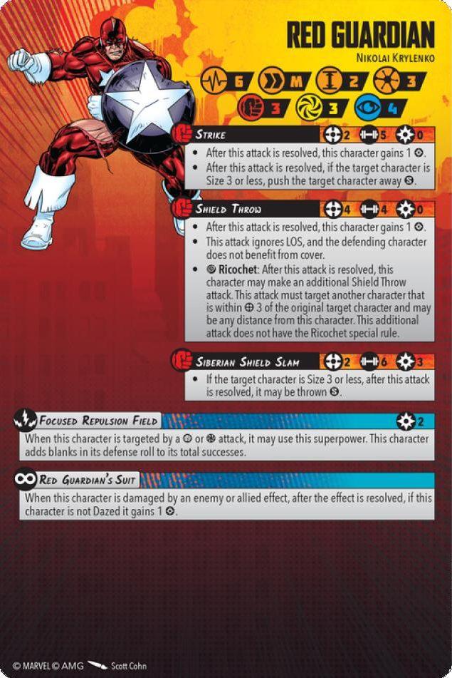 Red Guardian injured