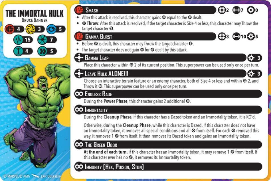 The Immortal Hulk healthy
