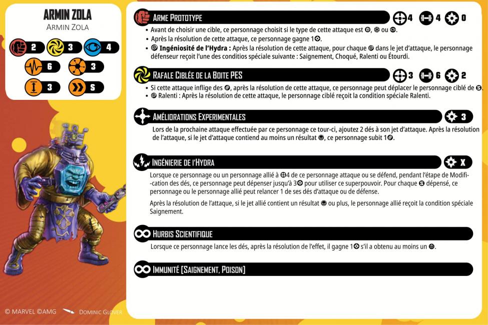 Arnim Zola injured