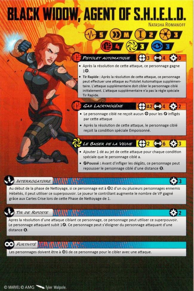 Black Widow Agent of S.H.I.E.L.D injured