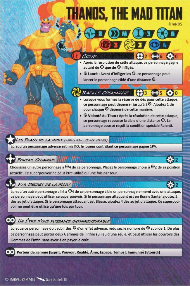 Thanos, The Mad Titan healthy
