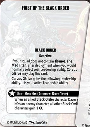 First of the Black Order