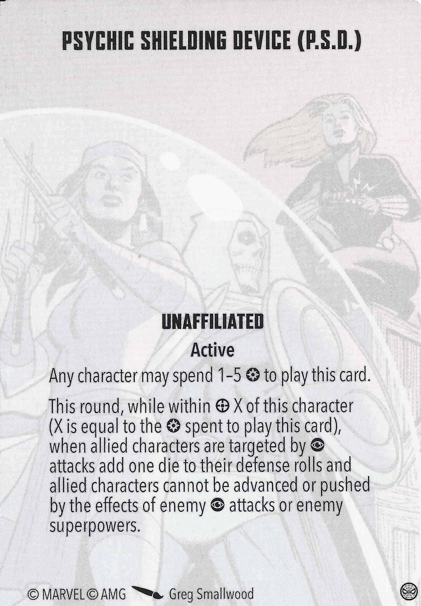 Psychic Shielding Device (P.S.D.)