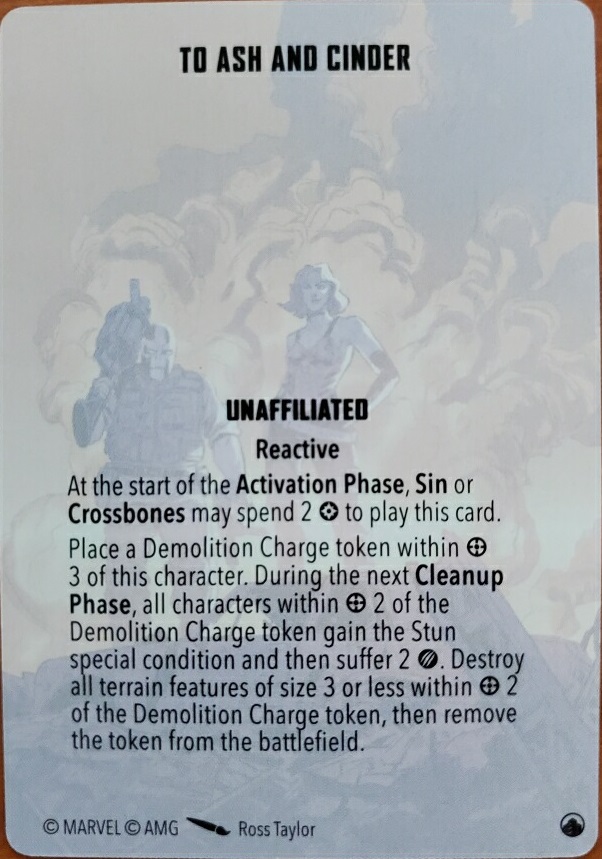 To Ash and Cinder